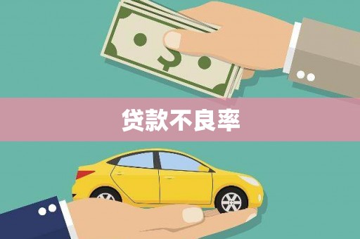 湟源贷款不良率