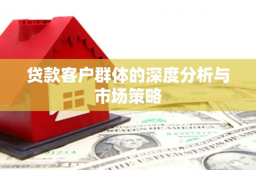 湟源贷款客户群体的深度分析与市场策略