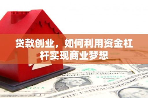 湟源贷款创业，如何利用资金杠杆实现商业梦想