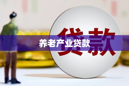 湟源养老产业贷款