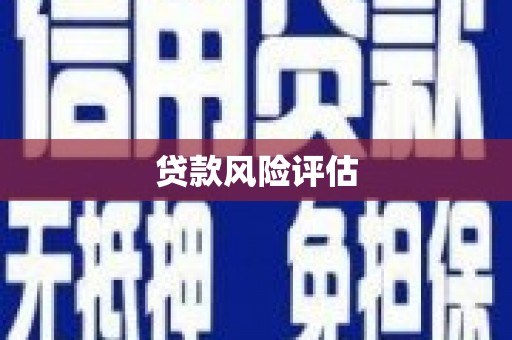 湟源贷款风险评估