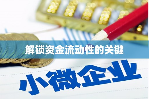湟源解锁资金流动性的关键