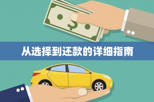 湟源从选择到还款的详细指南
