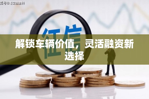 湟源解锁车辆价值，灵活融资新选择