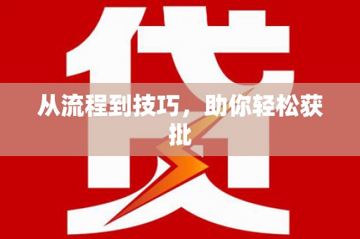 湟源从流程到技巧，助你轻松获批