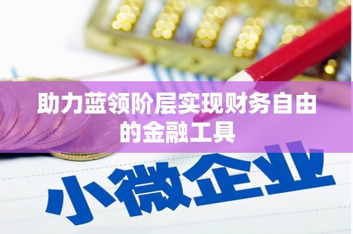 湟源助力蓝领阶层实现财务自由的金融工具